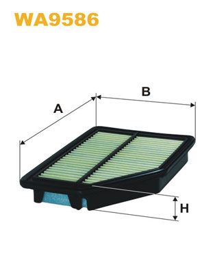 WIX FILTERS Воздушный фильтр WA9586